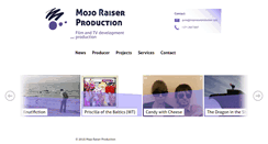 Desktop Screenshot of mojoraiserproduction.com